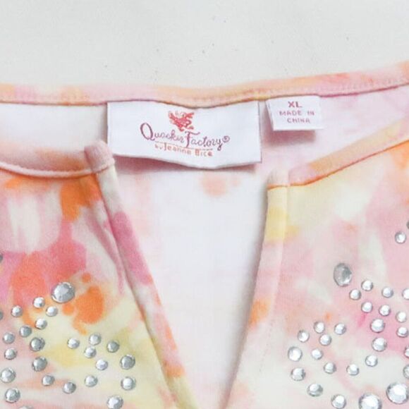 Quacker Factory Shirt Size XL - Picture 2 of 8